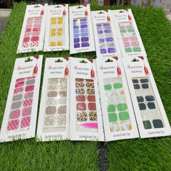 Nail Sticker Pack of 12 Mix Colour