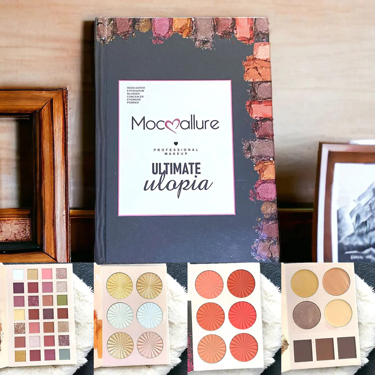 Mocallure Professional Makeup Ultimate Utopia Book Palette