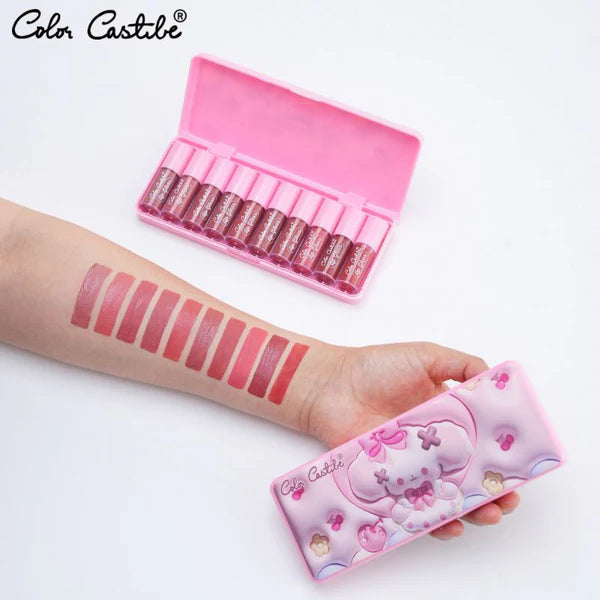 Color Castle Mini Matte LipGloss 10 in 1 Pack