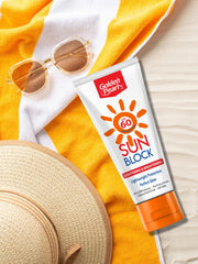 Golden Pearl Sun Block Lightening & Brightening (SPF 60)