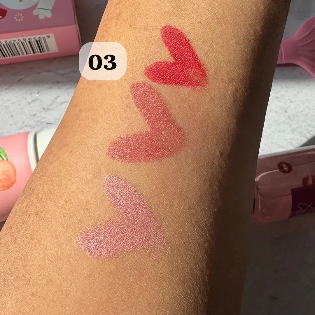 Color Castle Velvet Matte Lipstick Trio Sets