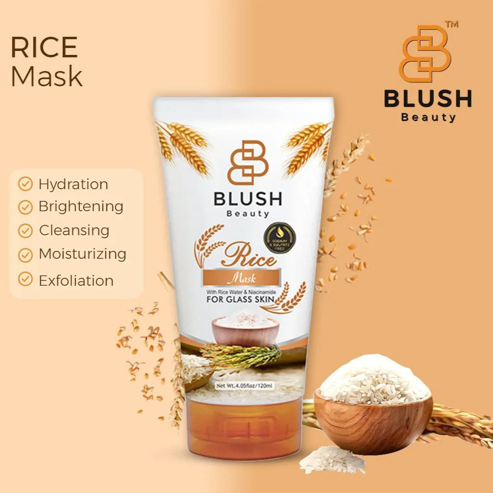 Blush Beauty Rice Mask – 120ml