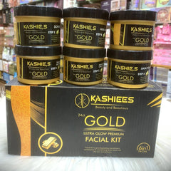 Kashee's 24K Gold Facial Kit – Luxury Skin Care Treatment