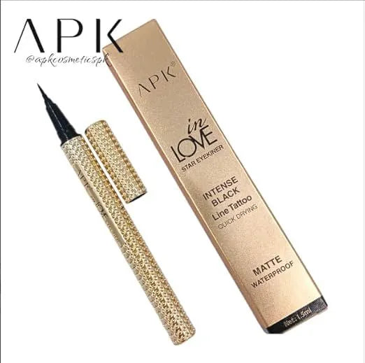 APK In Love Star Eyeliner Intense Black PKA-04 – 1.5ml