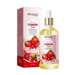 Bioaqua Strawberry Cake Nourishing Body Oil – 100 ml