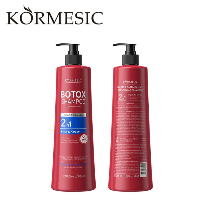 Kormesic 2 in 1 Botox Keratin Shampoo - 800ml