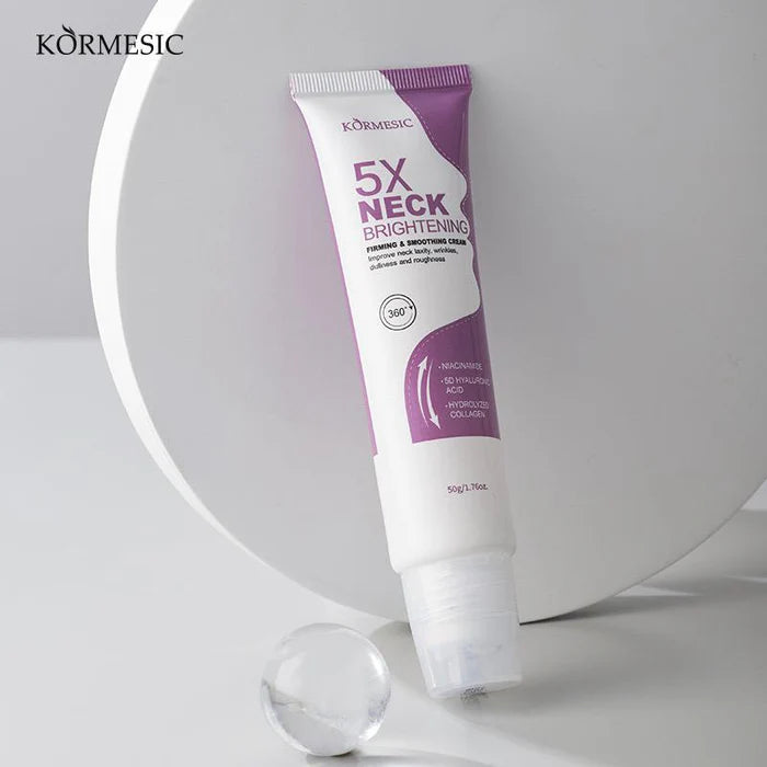 KORMESIC 5X Neck Brightening Tighten Firming & Smoothing Cream - 50g