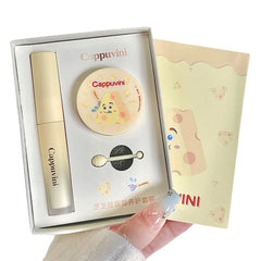 Cappuvini Cheese Lip Gloss & Lip Balm Set