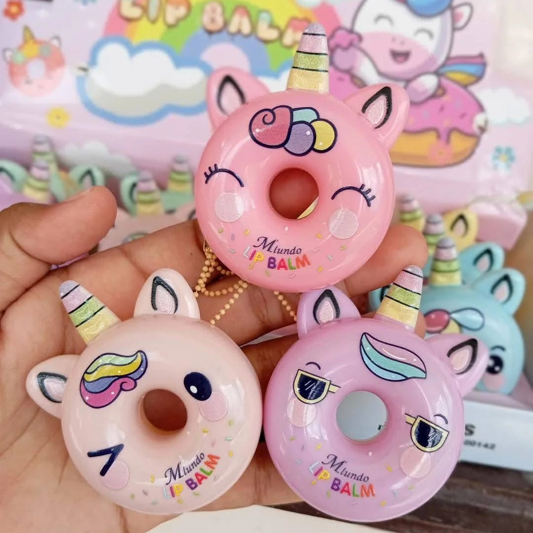 Miundo Donut Unicorn Lip Balm