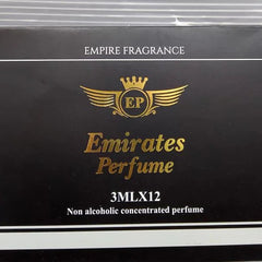 Emirates Non-Alcoholic Perfume – 3ml x 12 Pcs