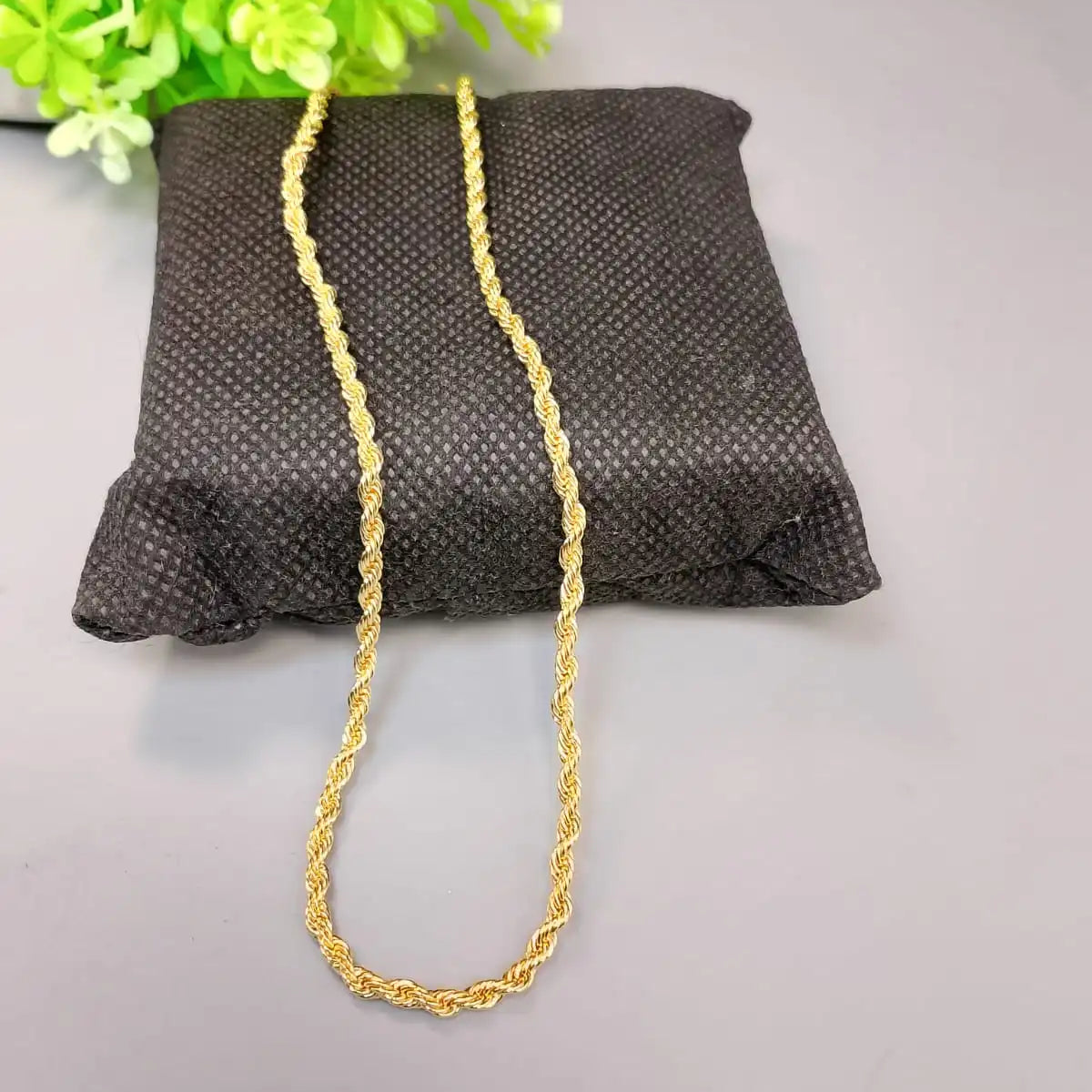 China Rope Chain – Elegant Twisted Design Necklace for Men & Women