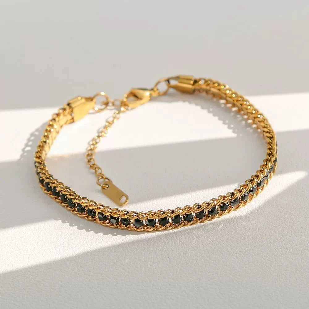 Stainless steel Luster bracelet