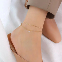 Stainless steel Anklet