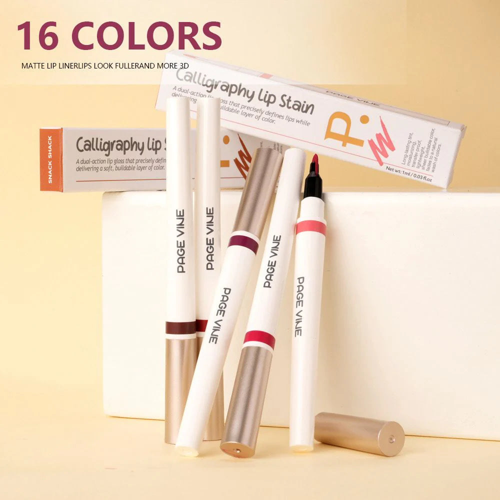 Page Vine calligrapy 2-in-1 Lip Stain