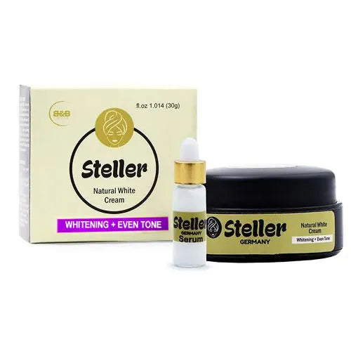 Steller Natural Whitening Cream + Serum