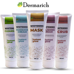 Dermarich Instant Glow Luxury Whitening Facial Kit- 5 Steps