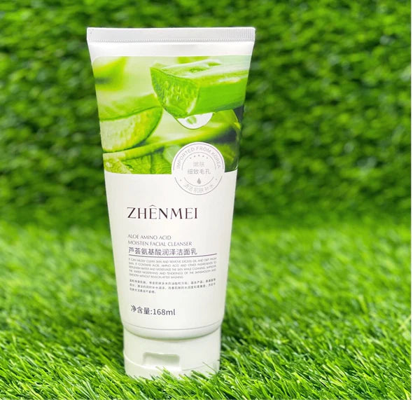 ZHENMEI Aloe Amino Acid Moisturizing Facial Cleanser 168ml