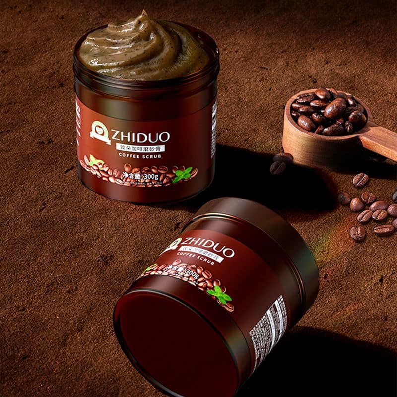 ZHIDUO Coffee Face & Body Scrub - 300g