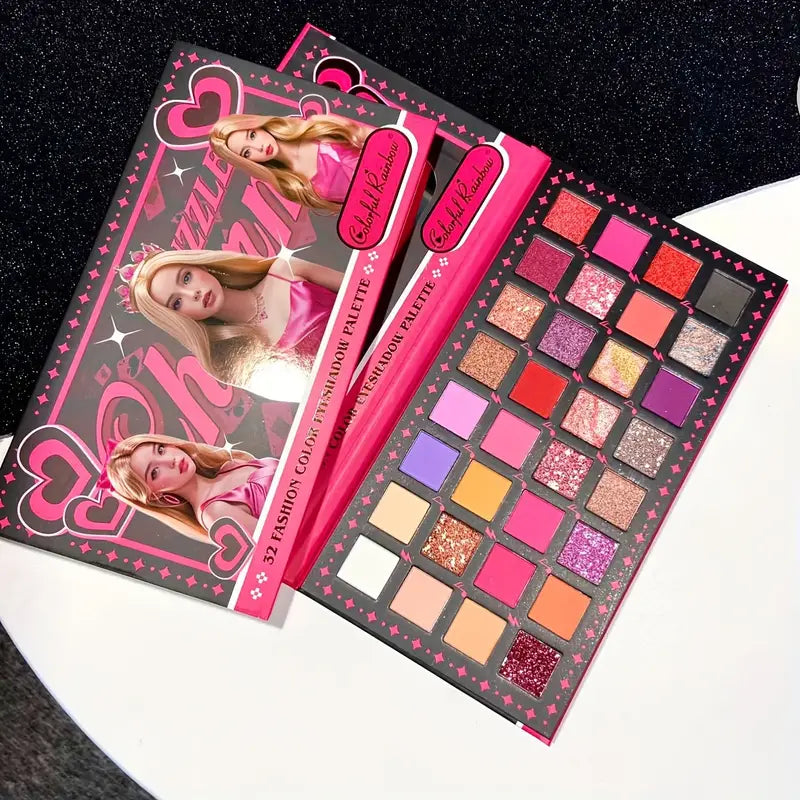 32 Color Barbie Eyeshadow Palette