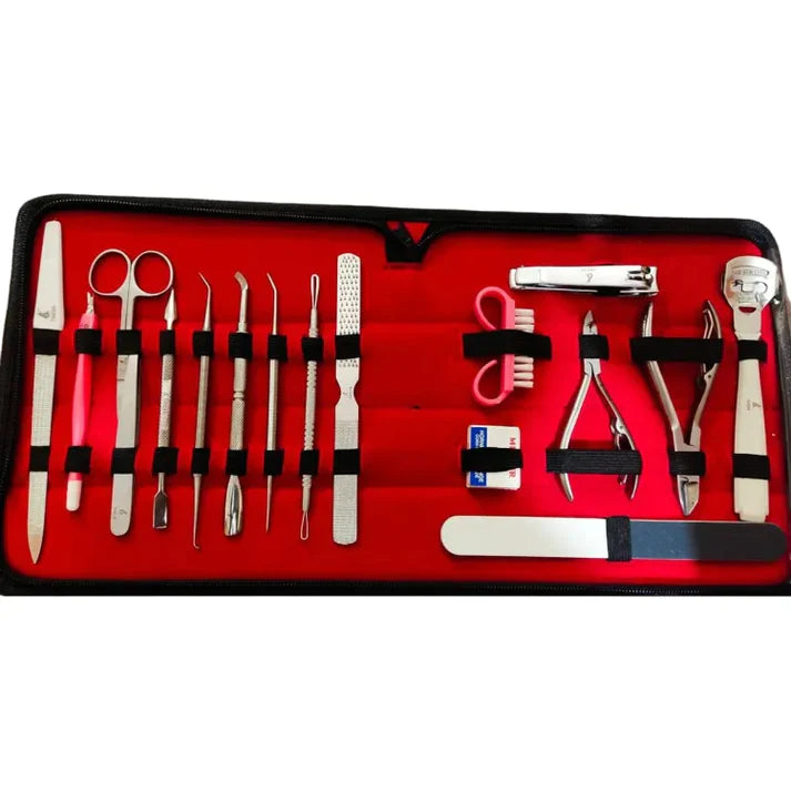 Manicure And Pedicure All-In-One Tool Kit Set