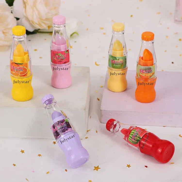 Cute Transparent Coca Cola Clear Lip Primer & Lip Balm Each