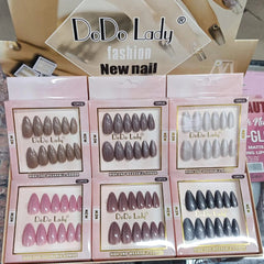 Dodo Lady Fashion New Nail - 12Pcs