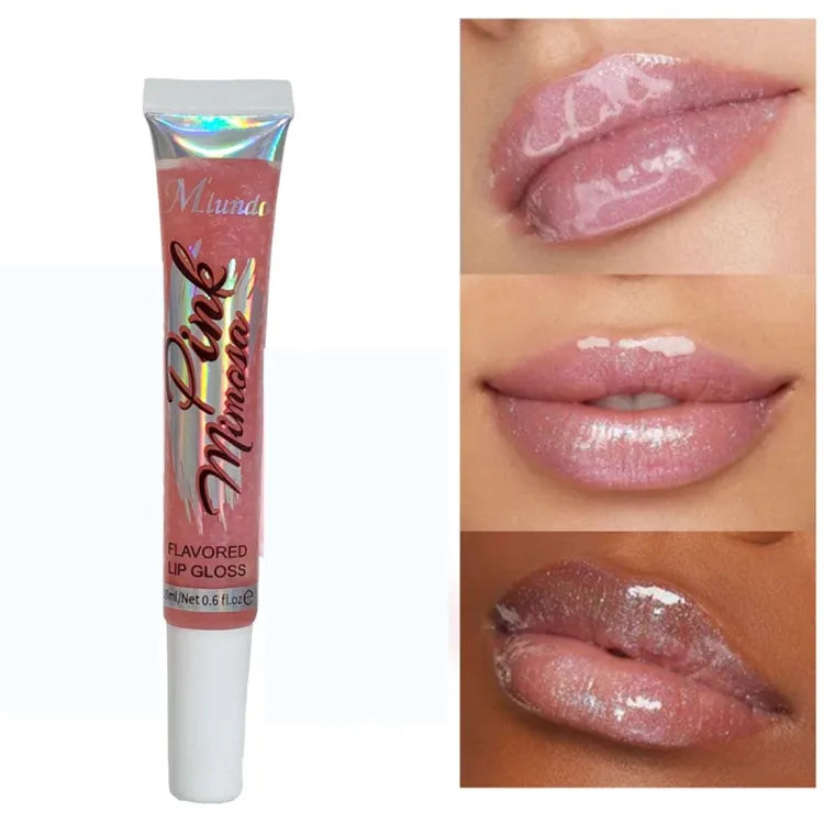 Miundo Pink Shiny lip gloss