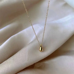 Stainless Steel Rain Drop Chain Locket