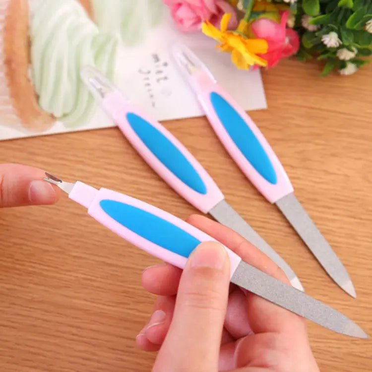 2 In 1 Stainless Steel Nail Filer