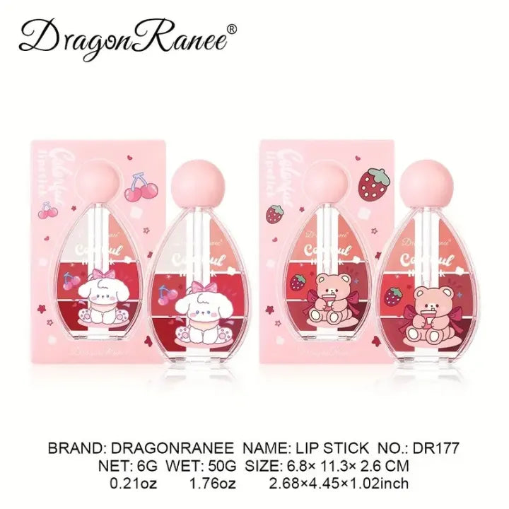 Dragon Ranee 6-in-1 Prism Glow Lipstick & Hydrating Gloss