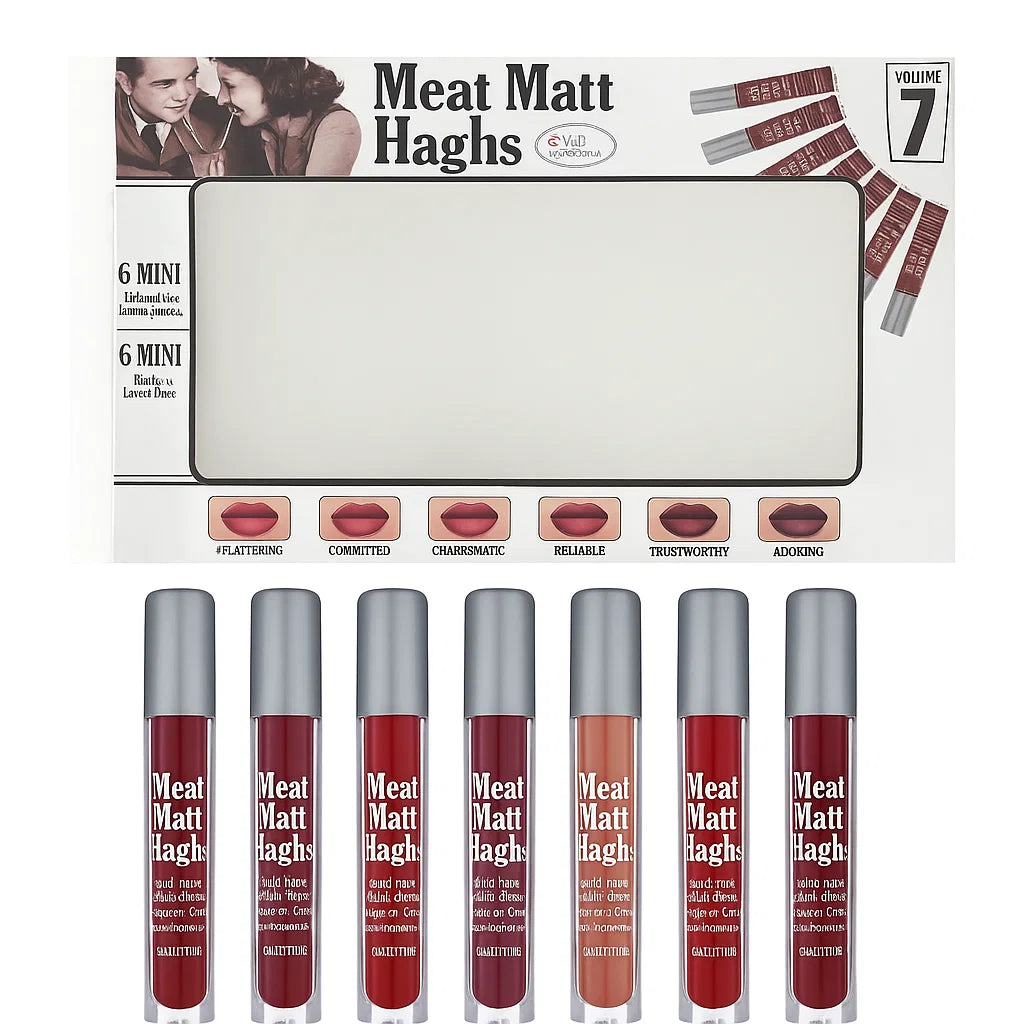 Meat Matte Lip Gloss 5‑in‑1