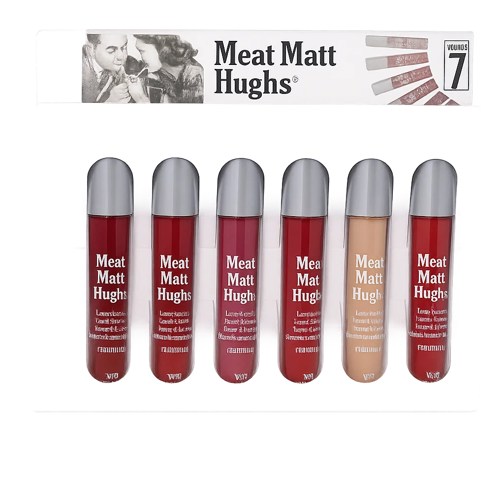 Meat Matte Lip Gloss 5‑in‑1