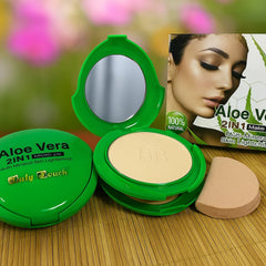 Only Touch Aloe Vera 2 in 1  Make Up Powder