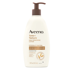 Aveeno Tone + Texture Renewing Lotion – For Sensitive Skin - 354ml