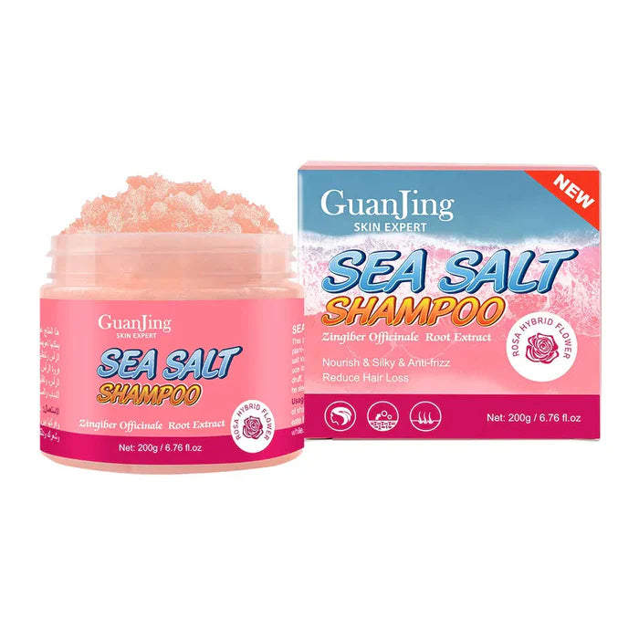 Guanjing Sea Salt Hair Loss Treatment Shampoo - 200gm