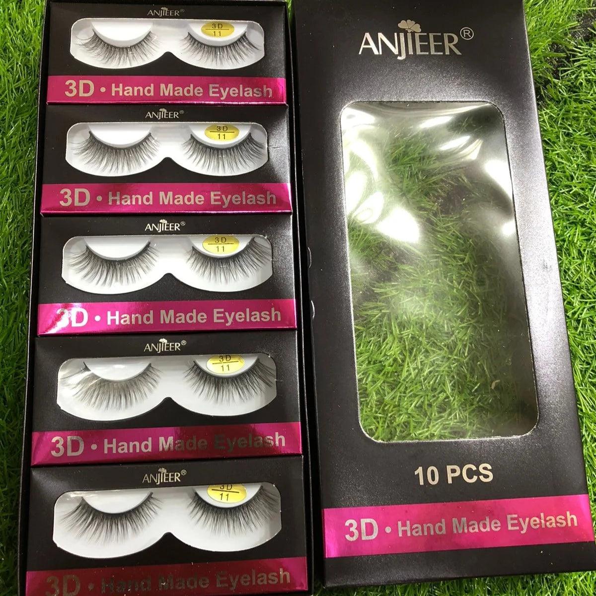 10 Pcs Anjieer Eye Lashes