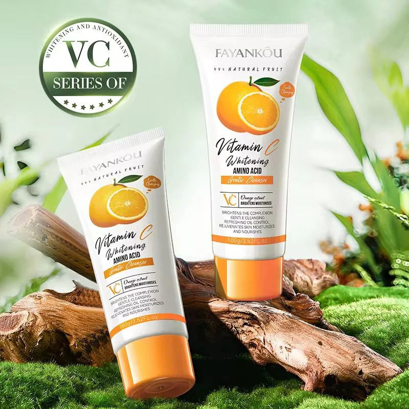 FAYANKOU Orange Extract Vitamin C Whitening Cleanser – 100g