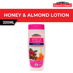 Saeed Ghani Honey &amp; Almond Rose Extract Lotion – 200ml