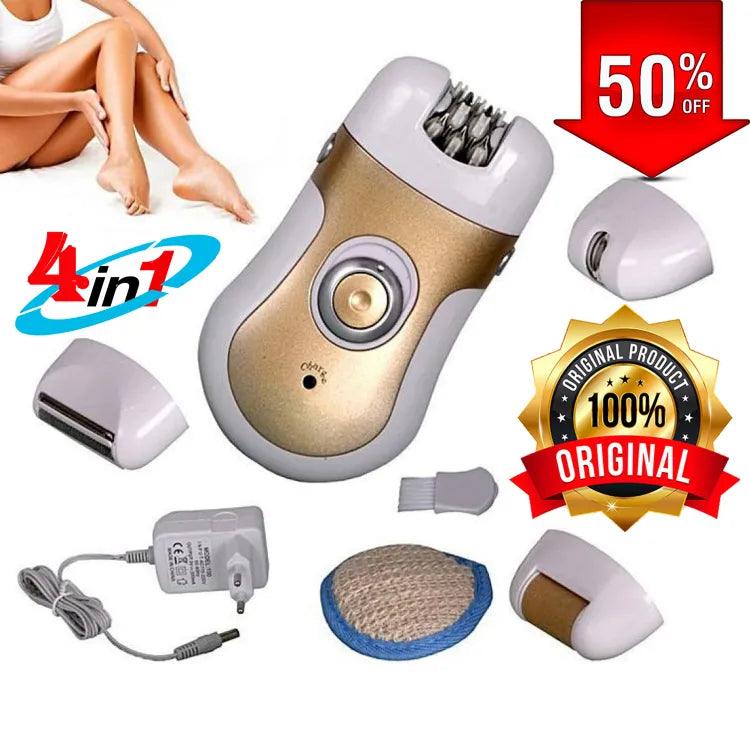 4 in 1 Browns Original Women Epilator Shaver