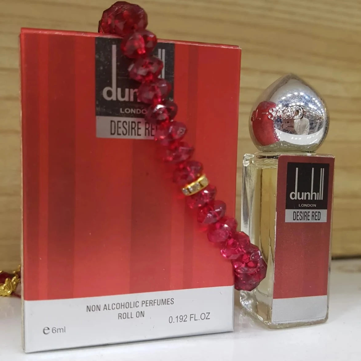 Dunhill Desire Red Attar with Tasbeeh