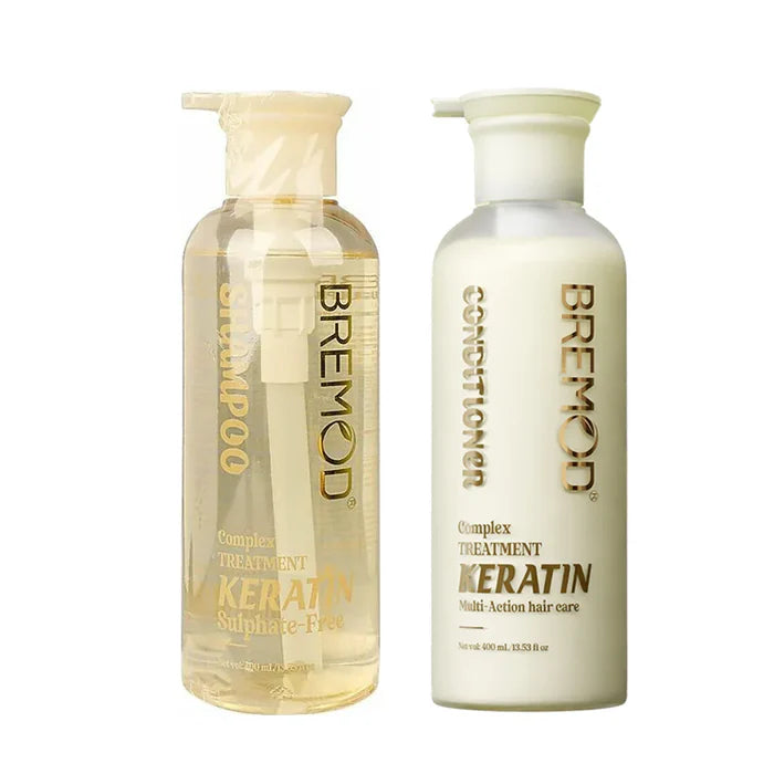 Bremod Shampoo and Conditioner complex treatment Keratin Set-400ml