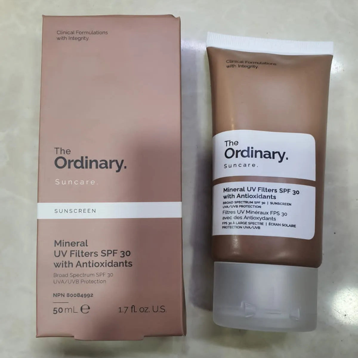 The Ordinary Mineral UV Filters SPF 15 with Antioxidants 50ml