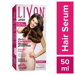 Livon Hair Serum For All Hair Types - 50ml