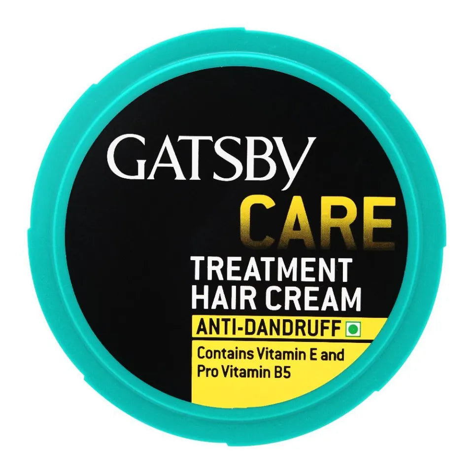 Gatsby Anti-Dandruff Care Treatment Hair Cream, 125g