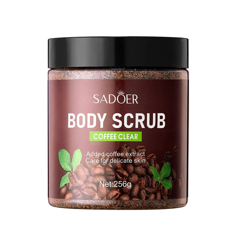Sadoer Coffee Clear Moisturizing and Softening Body Scrub 256g