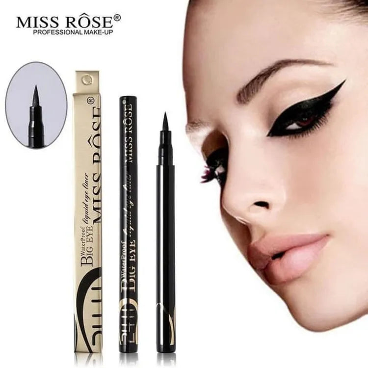 Miss Rose Liquid Eyeliner - Big Eye Waterproof 2ml
