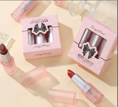 3 Pcs Dragon Ranee Pearlescent Glitter Lipstick Set