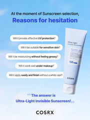 COSRX - Ultra Light Invisible Sunscreen 50ml