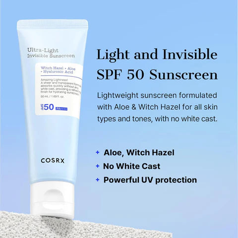 COSRX - Ultra Light Invisible Sunscreen 50ml