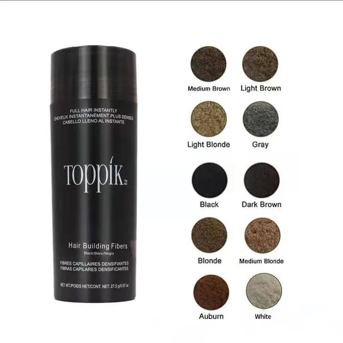 Toppik Hair Buliding Fiber 27g Each